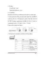 Preview for 2 page of Flash butrym LED PAR 36 RGB DMX User Manual