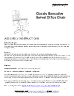 Flash Furniture 801L-LF0005-BK-LEA-GG Assembly Instructions preview