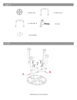 Предварительный просмотр 2 страницы Flash Furniture DC-HY3400L-WH-GG Assembly Instructions