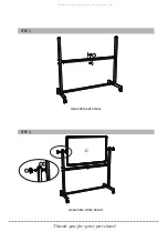 Предварительный просмотр 5 страницы Flash Furniture Deluxe Mobile Board Assemble Instructions