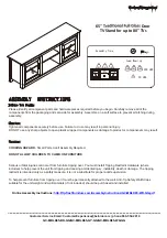 Предварительный просмотр 1 страницы Flash Furniture GC-MBLK65-BK-GG Assembly Instructions Manual