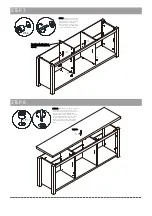 Предварительный просмотр 7 страницы Flash Furniture GC-MBLK65-BK-GG Assembly Instructions Manual