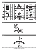 Предварительный просмотр 2 страницы Flash Furniture H-LC-2787L-1-BK-GG Assembly Instructions