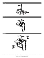 Предварительный просмотр 3 страницы Flash Furniture H-LC-2787L-1-BK-GG Assembly Instructions