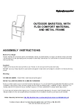 Flash Furniture JJ-092H-GG Assembly Instructions предпросмотр