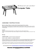 Flash Furniture NAN-JN-2966-GG Assembly Instructions предпросмотр