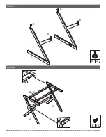 Предварительный просмотр 5 страницы Flash Furniture Racing Style Leathersoft Ergonomic Gaming Chair Assembly Instructions Manual