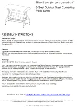 Flash Furniture TLH-007-TAN-GG Assembly Instructions предпросмотр