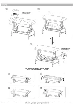 Предварительный просмотр 5 страницы Flash Furniture TLH-007-TAN-GG Assembly Instructions