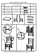 Предварительный просмотр 4 страницы Flash Furniture TW-WTCS-1001-NAT-GG Assembly Instructions