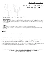 Preview for 1 page of Flash Furniture XU-DG-60217-NAT-GG Assembly Instructions