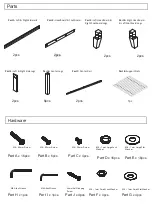 Предварительный просмотр 3 страницы Flash Furniture YKC-1090-K-WAL-GG Assembly Instructions Manual