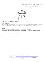 Preview for 1 page of Flash Furniture YL-230-GG Assembly Instructions Manual