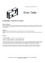 Flash Furniture ZG-038-GY-GG Assembly Instructions Manual предпросмотр