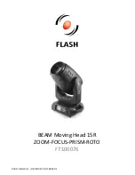 Flash BEAM Moving Head 15R User Manual preview