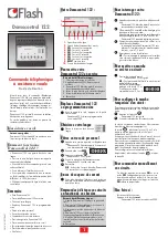 Flash Domocontrol 122 User Manual preview