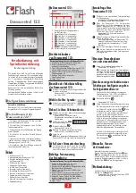 Preview for 3 page of Flash Domocontrol 122 User Manual