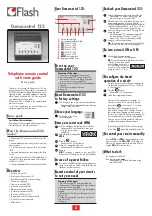 Preview for 5 page of Flash Domocontrol 122 User Manual