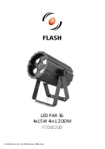 Preview for 1 page of Flash F7000200 User Manual