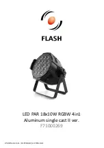 Flash F71000269 User Manual preview