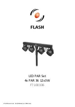 Preview for 1 page of Flash F7100306 User Manual