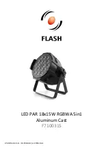 Предварительный просмотр 1 страницы Flash F7100315 User Manual