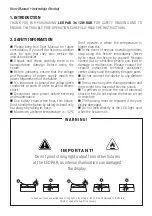 Preview for 2 page of Flash F7100322 User Manual