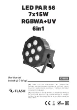 Flash F7100338 User Manual preview