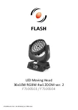 Flash F7100503 User Manual preview