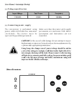 Preview for 4 page of Flash F7300253 User Manual