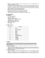 Preview for 4 page of Flash LED MOVING HEAD ZOOM User Manual