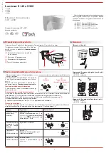 Предварительный просмотр 3 страницы Flash Lumimat S140 Quick Start Manual