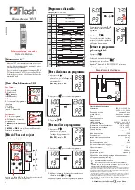 Предварительный просмотр 1 страницы Flash Monotron 107 Manual For Use