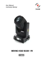 Preview for 1 page of Flash MOVING HEAD BEAM 17R User Manual