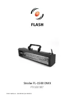 Flash Strobe FL-1500 DMX User Manual preview