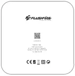 Предварительный просмотр 1 страницы FLASHFIRE ES900R Quick Start Manual