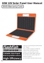 Flashfish TSP18V60W User Manual preview