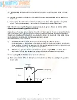 Preview for 9 page of Flavel Atlanta FAVRU0MN Installation And Maintenance Instructions Manual