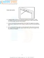 Preview for 13 page of Flavel Atlanta FAVRU0MN Installation And Maintenance Instructions Manual