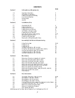 Preview for 2 page of Flavel Calibre FBFC**MN2 Installation, Maintenance & User Instructions