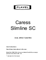 Flavel Caress Slimeline SC FNVC**SN User Instructions preview