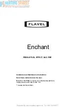 Flavel Enchant FSCP**MN Installation And Maintenance Instructions Manual preview