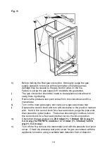 Предварительный просмотр 14 страницы Flavel FBFN76G Installation And Maintenance Instructions Manual