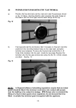 Предварительный просмотр 15 страницы Flavel FBFN76G Installation And Maintenance Instructions Manual