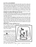 Preview for 4 page of Flavel FC5050F Operating Insructions