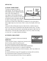 Preview for 12 page of Flavel FC5050F Operating Insructions