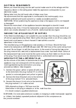 Preview for 5 page of Flavel FCF7030 Operating Instructions Manual