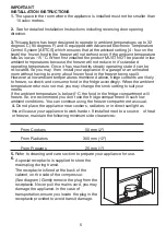 Preview for 7 page of Flavel FCF7030 Operating Instructions Manual