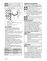 Preview for 14 page of Flavel FHLG51W User Manual And Installation