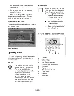 Предварительный просмотр 24 страницы Flavel FL95FRX Users Manual & Installation